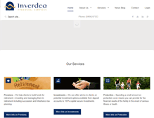 Tablet Screenshot of inverdea.ie